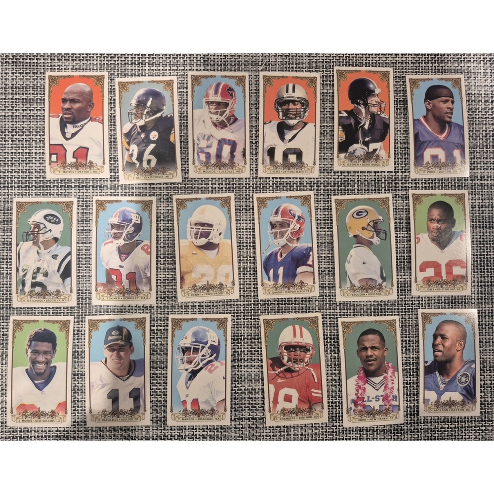 2001 Pacific Private Stock PS 2001 Minis‎ Large Card Numbers 18 Card Lot